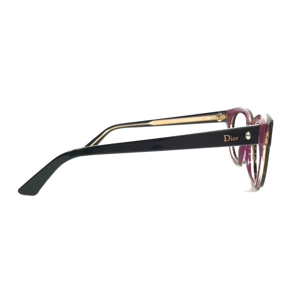 Christian Dior Eyeglasses Frames Montaigne n06 G90 Tortoise Purple 50-18-140